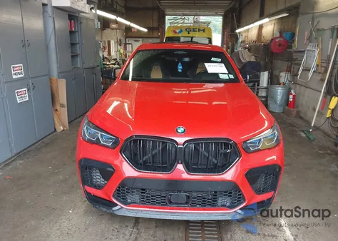 2022 BMW X6 M from USA, damaged, VIN 5YMCY0C07N9L41665